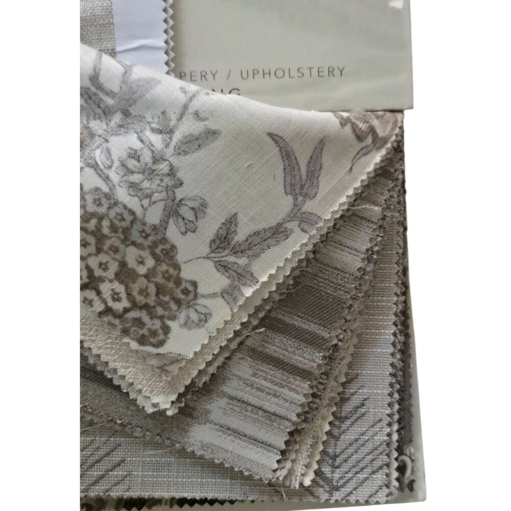Stout Comfortable Living Drapery Upholstery Fabric Sample Book Designer Swatches